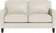 Aurora Furniture Ashby Vanilla Stationary Loveseat -0