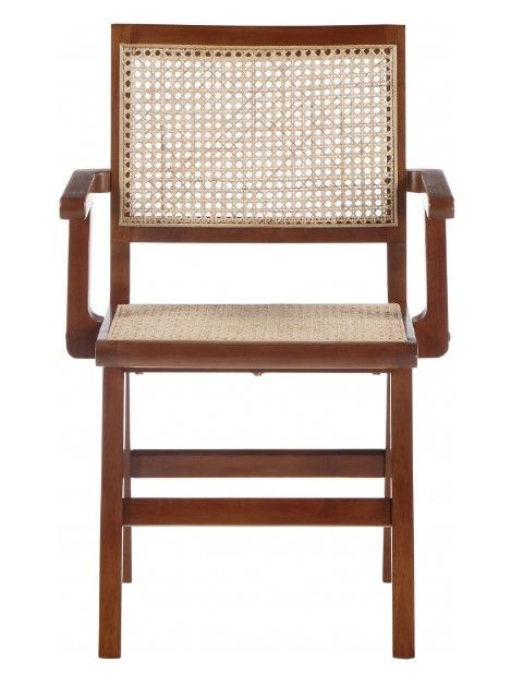 Meridian Furniture Preston Walnut Dining Arm Chair-1