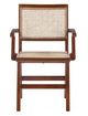 Meridian Furniture Preston Walnut Dining Arm Chair-1