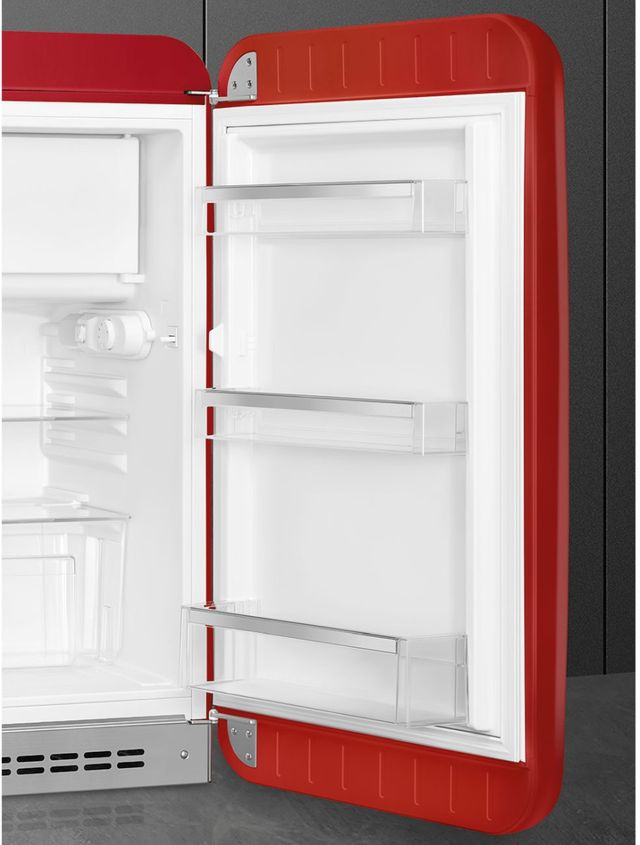 Smeg 21" 4.5 Cu. Ft. Red Compact Refrigerator-2