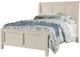 Vaughan-Bassett Chestnut Creek Alpaca Queen Sleigh Bed-0
