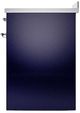 Ilve® Nostalgie II Series 30" Blue Pro Style Induction Range-4