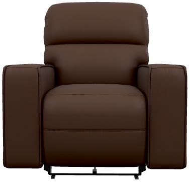 La-Z-Boy® Maddox Chestnut Power Wall Recliner with Headrest and Lumbar-1