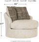 Chaise d'appoint Soletren en tissu beige Signature Design by Ashley®-1