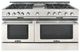 Capital Cooking™ Grand Chef 60" Stainless Steel Open Burner Pro Style Gas Range with Griddle-0