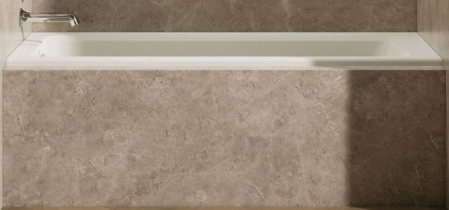 KOHLER® Archer® Biscuit 60" x 30" Alcove Whirlpool Bath - Left Drain-3