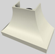 Vent-A-Hood® Designer Series 48" Biscuit Wall Mounted Range Hood-4