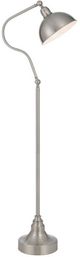 Cal® Lighting & Accessories Brushed Steel Floor Lamp-1