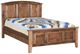 Archbold Furniture Customizable Amish Essentials Carson Maple King Arched Panel Bed-0