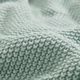 Olliix by INK+IVY Bree Knit Aqua Twin Blanket-1