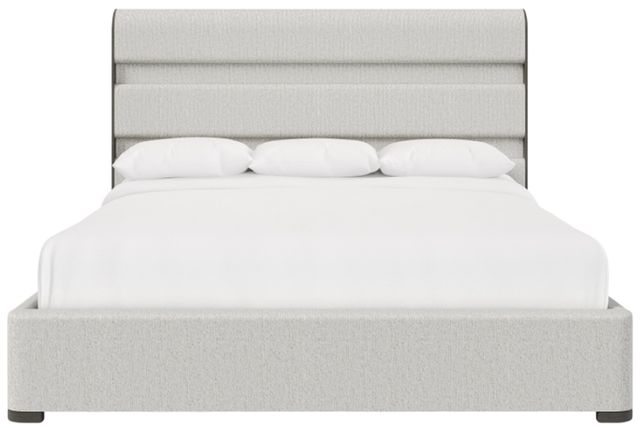 Bernhardt Prado Gray King Panel Bed-1