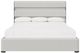 Bernhardt Prado Gray King Panel Bed-1