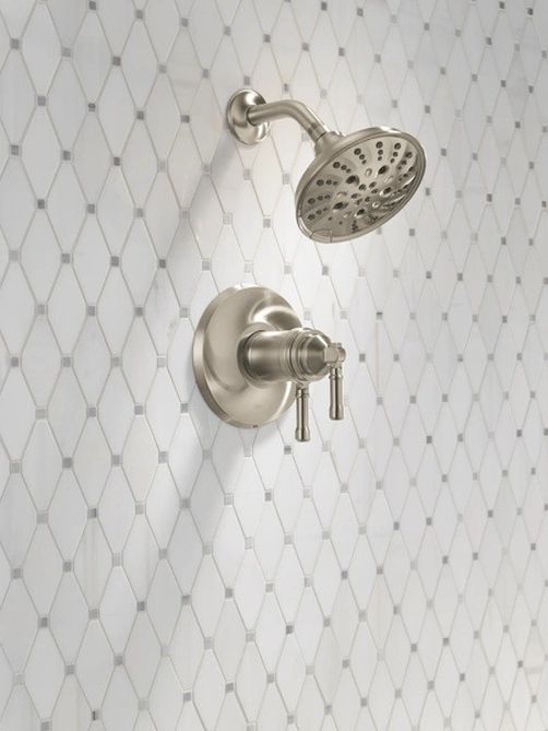 Delta Broderick® 17T Series Lumicoat® Stainless Shower Trim-2