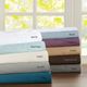 Olliix by Sleep Philosophy Silver Set of 2 King Case 300 Thread Count Liquid Cotton Pillow Case-1