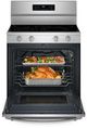 Whirlpool® 30'' FingerPrint Resistant Stainless Steel Freestanding Electric Range with Air Cooking Technology-3