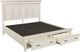 aspenhome® Caraway Aged Ivory California King Panel Storage Bed-2