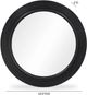TOV Furniture Tanya Black Round Wall Mirror-2