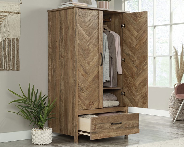 Armoire Extérieur Résine Cindy - 182 X 65 X 45 Cm - Étagères Réglables - Portes Verrouillables - Crème - 2