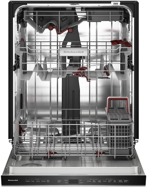 KitchenAid® 24" Juniper 360° Max Jets™ Third Rack Top Control Built-In Dishwasher with Advanced ProDry™ System and Ultra-bright LED Lighting-1
