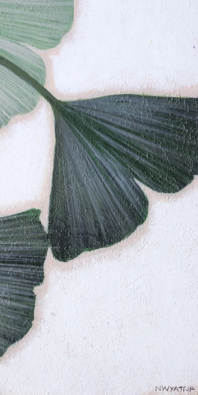 Stylecraft Norman Wyatt Swaying Ginkgo III Wall Art-1