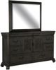 Magnussen Home® Bellamy Peppercorn Dresser and Mirror-0