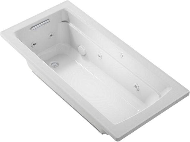 KOHLER® Archer® Ice Gray 66" x 32" Drop-In Whirlpool-0