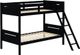 Coaster® Littleton Black Twin/Twin Bunk Bed-0