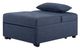 Powell® Dozer Blue Twin Sleeper Chair-5