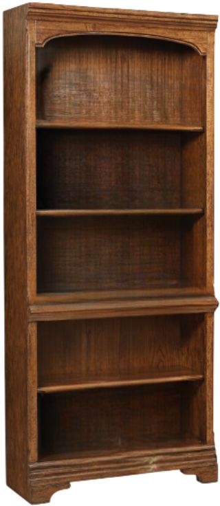 aspenhome® Hawthorne Brown Cherry Open Bookcase-0
