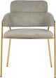 TOV Furniture Karl Set of 2 Grey Velvet Chairs-1