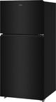 Whirlpool® 30" 19.3 Cu. Ft. Black Top Freezer Refrigerator with Total Coverage Cooling-3