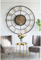 A & B Home Bronze/Gold Clock-0