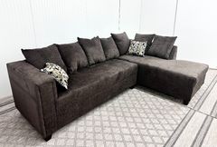 Faith Charleston Chocolate 2 Piece Sectional