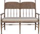 Hooker® Furniture Americana Biscuit/Honey Dining Bench-2