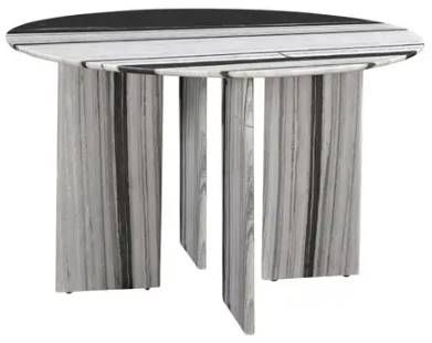 Moe's Home Collection Celia Panda Marble Round Dining Table-0