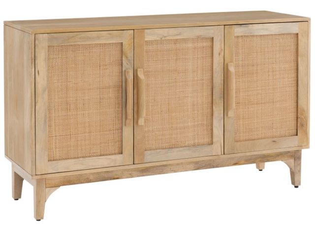 Powell® Raphael Natural 3-Door Cabinet-0