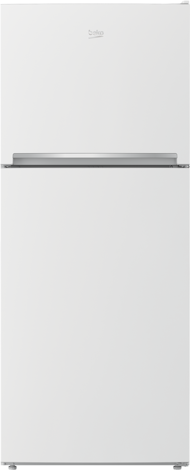 Beko 28" 13.6 Cu. Ft. White Counter Depth Top Freezer Refrigerator-0