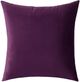 Livia Velvet Dark Purple Decorative Pillow-0