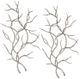 Uttermost® 2-Piece Silver Leaf Branches Wall Decor Set-0