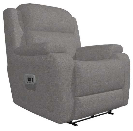 La-Z-Boy® Dorian Quarry Power Wall Recliner with Headrest and Lumbar-0