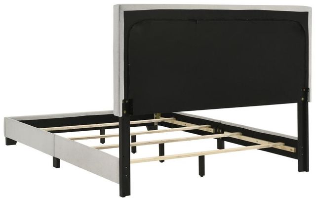 Coaster® Dorian Cream Full Upholstered Panel Bed -3