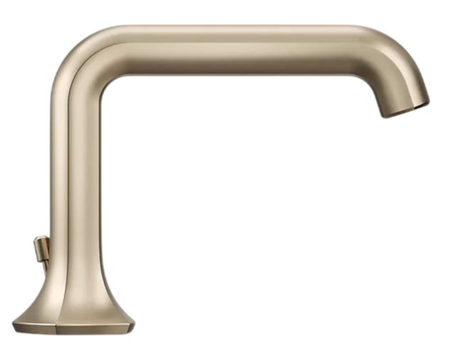 KOHLER® Occasion® Vibrant Brushed Bronze Bathroom Sink Faucet Spout with Straight Design-2