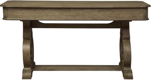 Liberty Furniture Simply Elegant 3-Piece Heathered Taupe Desk and Hutch Set-3