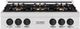 ZLINE Classic Autograph Edition 36" Stainless Steel Gas Rangetop with Matte Black Accents-0