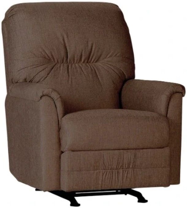 Hughes Furniture® 100 Contour Hazel Rocker Manual Recliner-0