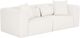 TOV Furniture Tarra Cream Modular Loveseat-0
