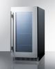Summit® Classic 2.9 Cu. Ft. Stainless Steel Beverage Center-1