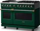 Viking® 5 Series 48" Ivy Pro Style Dual Fuel (LP) Range with Brushed Brass Trim-3