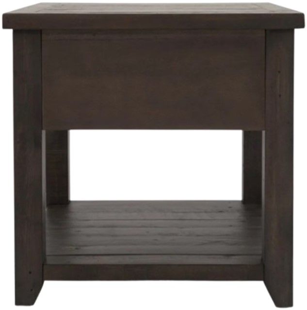 Jofran Inc. Madison County Harris Barnwood End Table-2