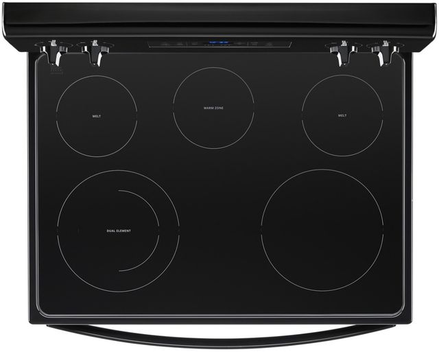 Whirlpool® 30" Black Free Standing Electric Range-3
